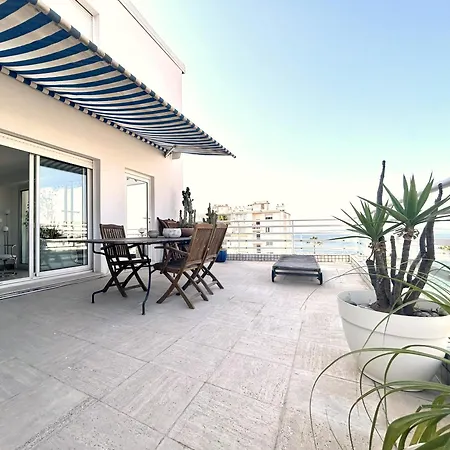 شقة Riviera Rooftop - Front De Avec Terrasse Dans Le Centre