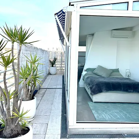 Riviera Rooftop - Front De Avec Terrasse Dans Le Centre Apartament